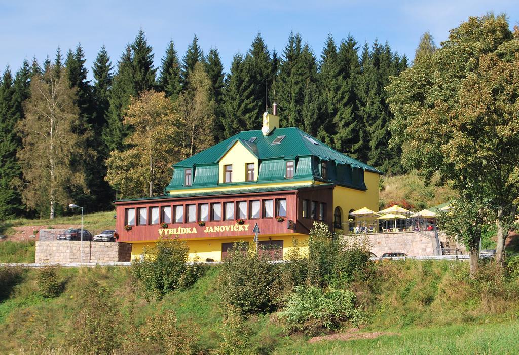 Penzion Vyhlidka Janovicky Broumov Kültér fotó