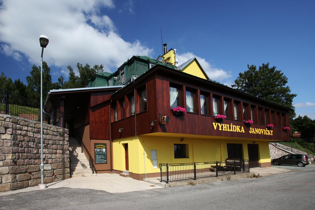 Penzion Vyhlidka Janovicky Broumov Kültér fotó